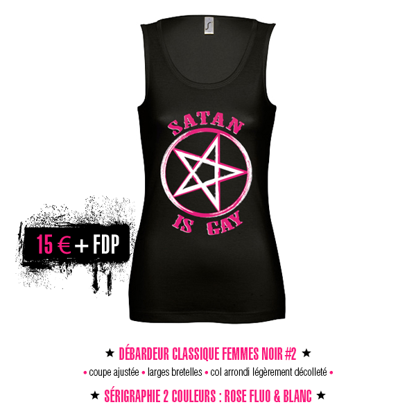 Débardeur femmes classiques - Satan Is Gay