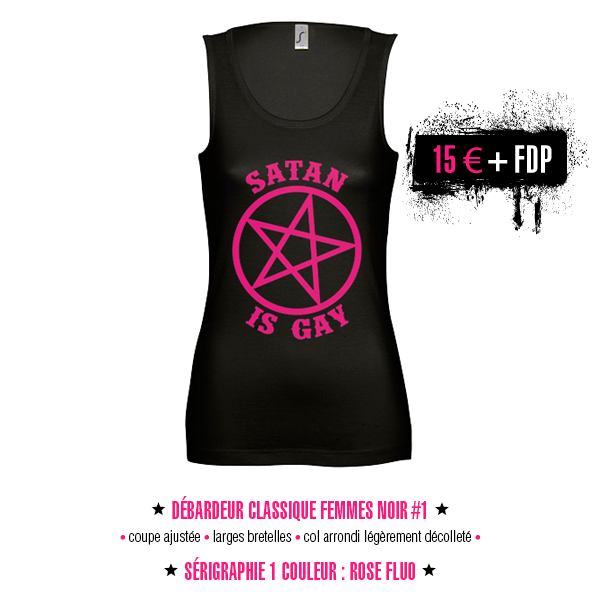 Débardeur femmes classiques - Satan Is Gay