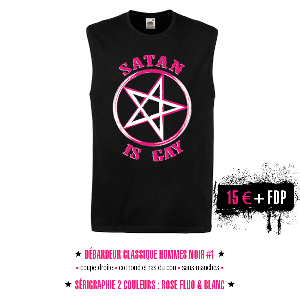 Débardeur hommes classiques - Satan Is Gay