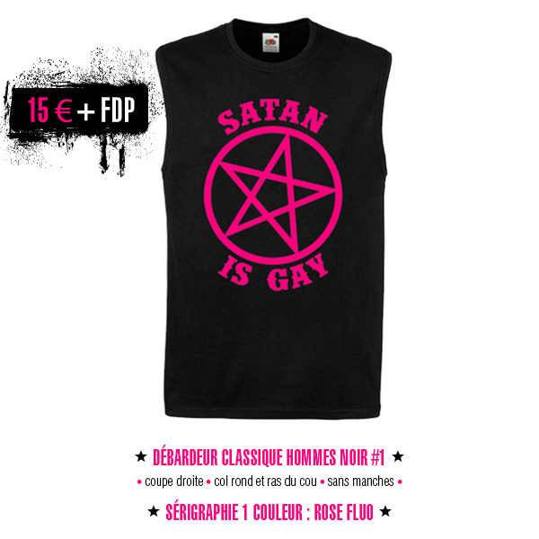Débardeur hommes classiques - Satan Is Gay